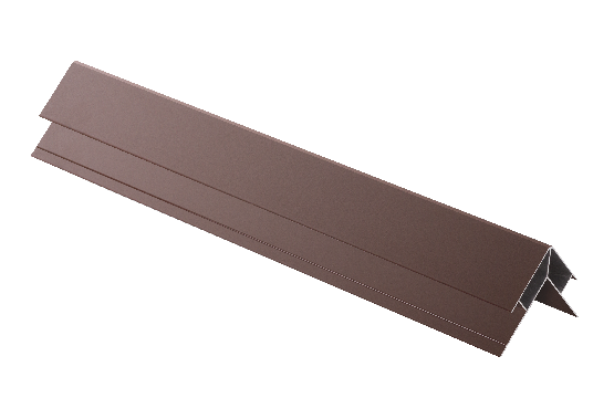 Угловой элемент наружный, алюминиевый,бурый купить в Электростале
