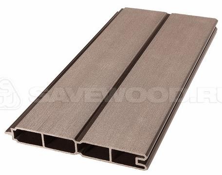 Заборный профиль из ДПК Savewood SW Agger матовый терракот купить в Электростале
