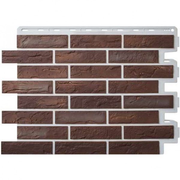 Фасадная панель Альта-Профиль Кирпич Рижский 01 купить в Электростале