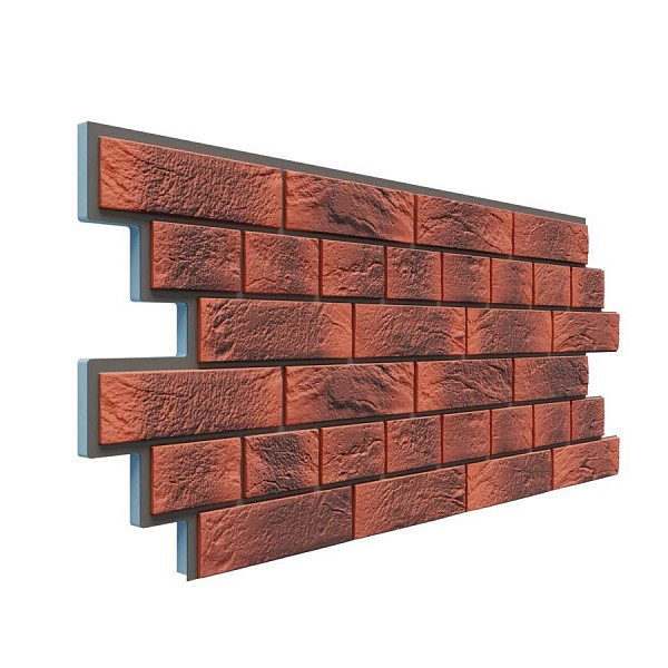 Фасадная термопанель Доломит Венецианский кирпич 20 мм Корса купить в Электростале