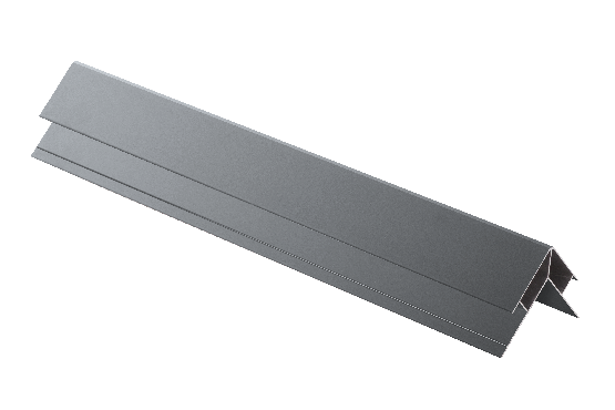 Угловой элемент наружный, алюминиевый, серый купить в Электростале