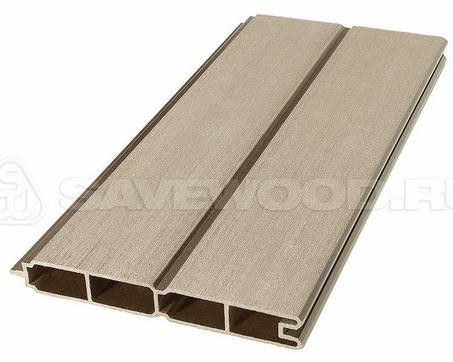 Заборный профиль из ДПК Savewood SW Agger матовый тик купить в Электростале