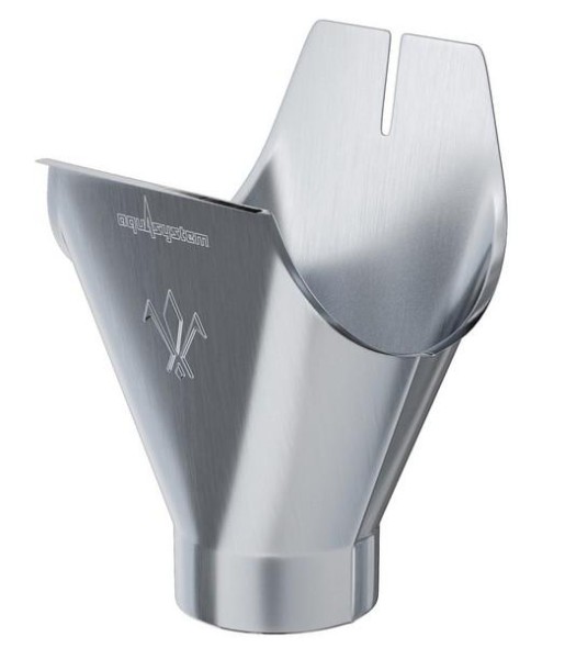 Водосток Aquasistem, Система 125x90 - Воронка желоба оцинковка купить в Электростале