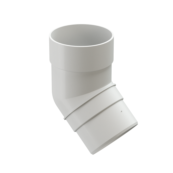 Колено 45˚ Docke Premium ПВХ - Пломбир купить в Электростале