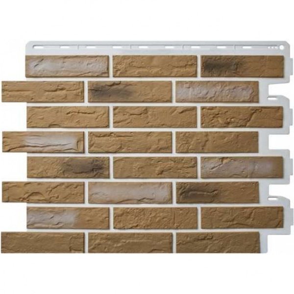 Фасадная панель Альта-Профиль Кирпич Рижский 03 купить в Электростале