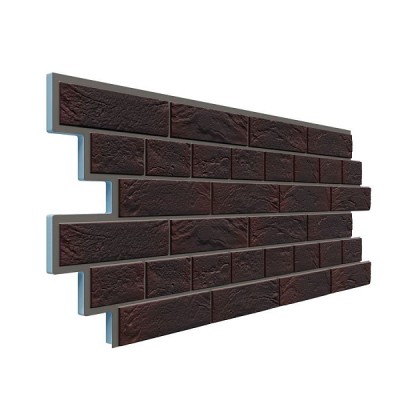 Фасадная термопанель Доломит Венецианский кирпич 20 мм Алтея