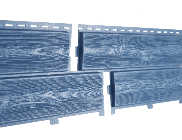 Фасадная панель Ю-Пласт Хокла Color Голубика купить в Электростале