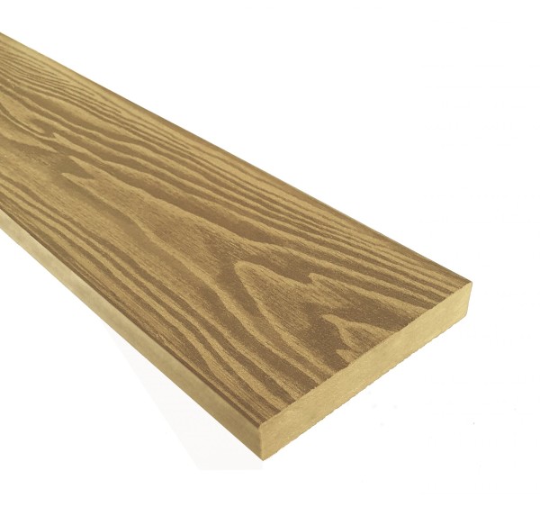 Террасная доска из ДПК Terrapol Смарт 3D Полнотелая без паза Дуб Севилья купить в Электростале