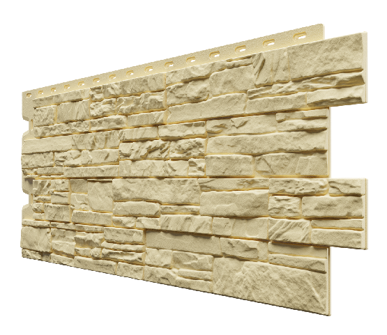 Фасадная панель Docke Алтай - Кремовый купить в Электростале