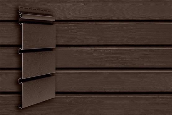 Сайдинг Архитектурный Планкен Grand Line Темный дуб купить в Электростале