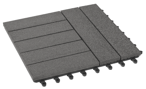 Модульный паркет ДПК GRINDERDECO Комфорт 4 Серый базальт купить в Электростале