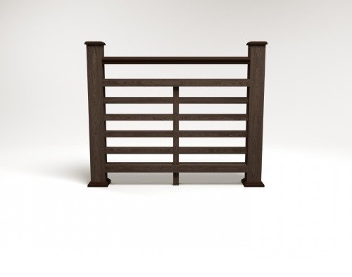 Ограждение из ДПК FG4 венге купить в Электростале