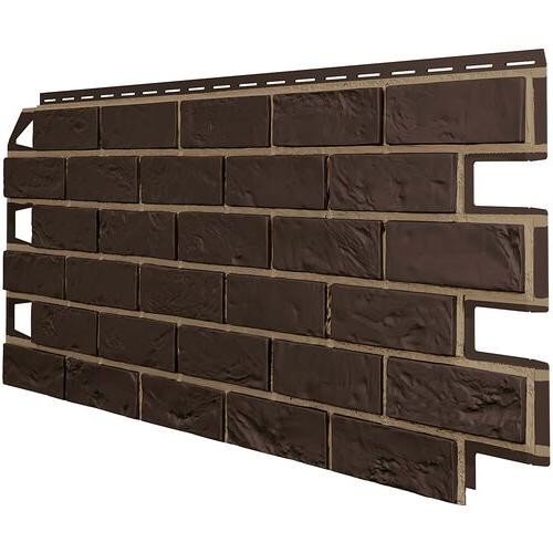 Фасадные панели ТЕХНОНИКОЛЬ Оптима Кирпич Тёмно-коричневый купить в Электростале