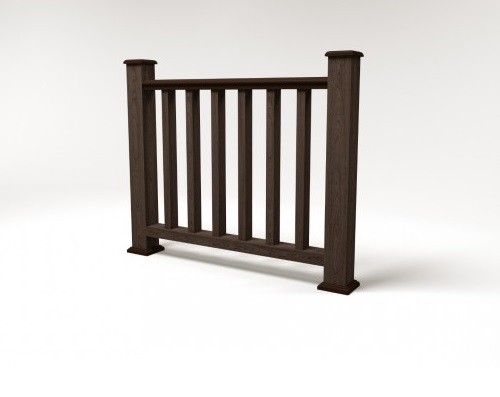 Ограждение из ДПК FG5 венге купить в Электростале