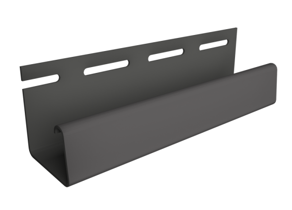 Фасадный J-профиль 30 мм Графитовый купить в Электростале