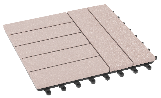 Модульный паркет ДПК GRINDERDECO Комфорт 4 Выбеленный дуб купить в Электростале