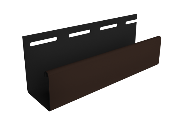 Фасадный J-профиль 30 мм Шоколадный купить в Электростале