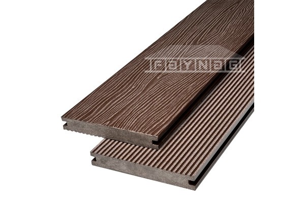 Террасная доска из ДПК Faynag Premium Massive 3D — Шоколад купить в Электростале