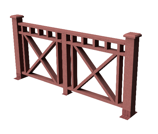 Ограждения декоративное ДПК GRINDERDECO Виктория мербау купить в Электростале