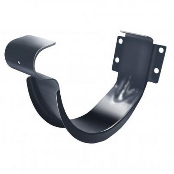 Водосток Grand Line 125x90 – Держатель желоба RAL 7024 купить в Электростале