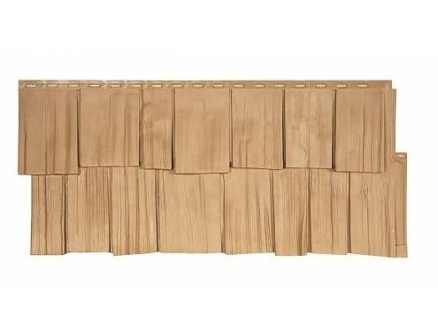 Фасадная панель T-Сайдинг-Щепа дуб ЭКО-1 Бежевый купить в Электростале