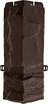 Угол наружный Альта-Профиль Гранит ЭКО - Коричневый купить в Электростале