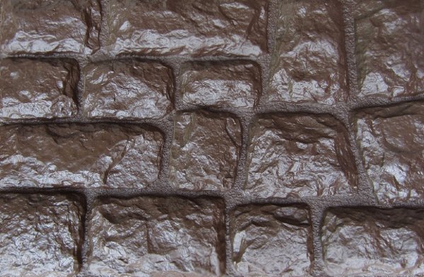 Фасадная панель Аэлит Камень крупный Коричневый купить в Электростале