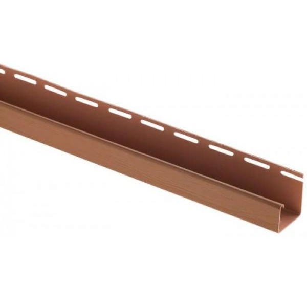 J-профиль Люкс Крашенный, T-15, ВН, Cветлый Дуб купить в Электростале