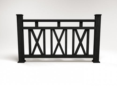 Ограждение из ДПК FG3 кварц купить в Электростале