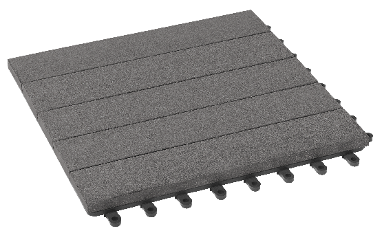 Модульный паркет ДПК GRINDERDECO Комфорт 3 Серый базальт купить в Электростале