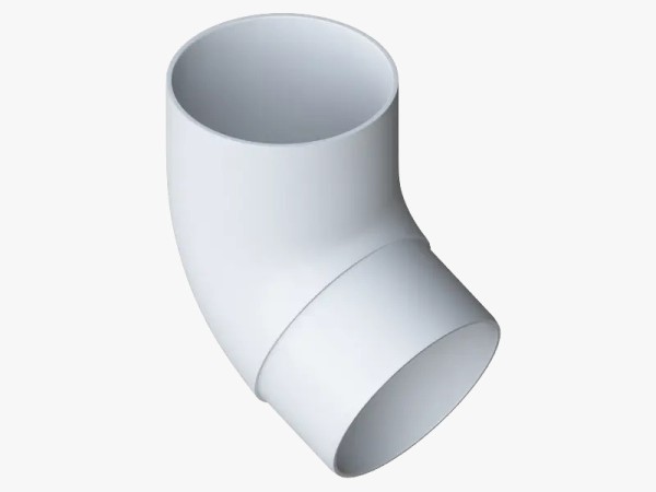 Водосток Альта-Профиль ПВХ – Колено 67 (белый) купить в Электростале