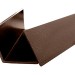 Уголок ДПК для сайдинга 70x70x3000мм Коричневый купить в Электростале