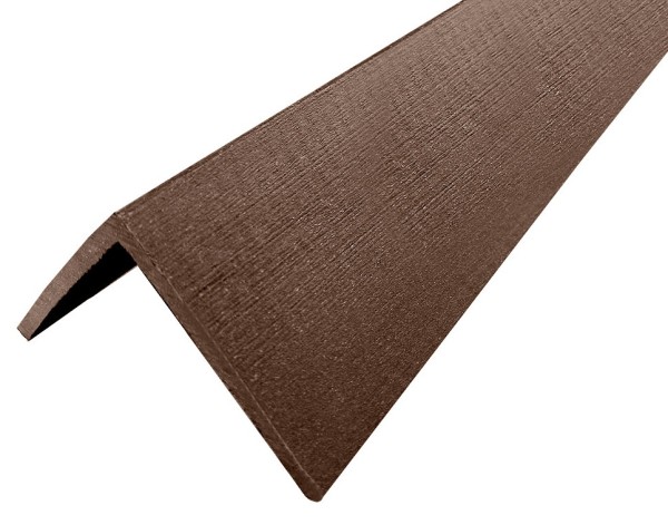 Уголок ДПК для сайдинга 70x70x3000мм Коричневый купить в Электростале