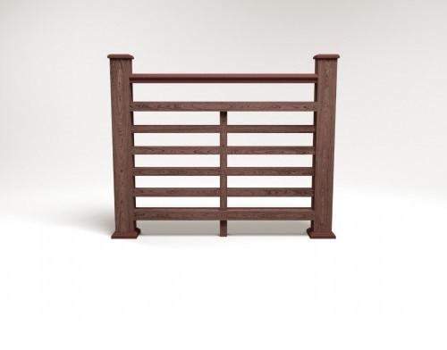 Ограждение из ДПК FG4 шоколад купить в Электростале