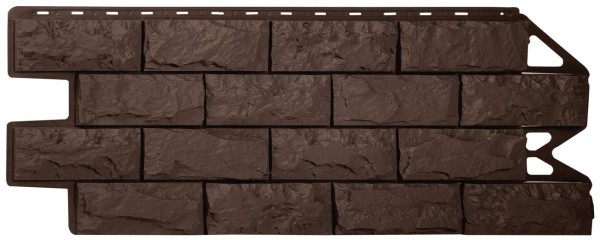 Фасадная панель Альта-Профиль Фагот ЭКО Коричневый купить в Электростале