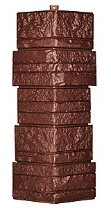 Угол T-Сайдинг-Альпийская Сказка ЭКО-1 Браун купить в Электростале