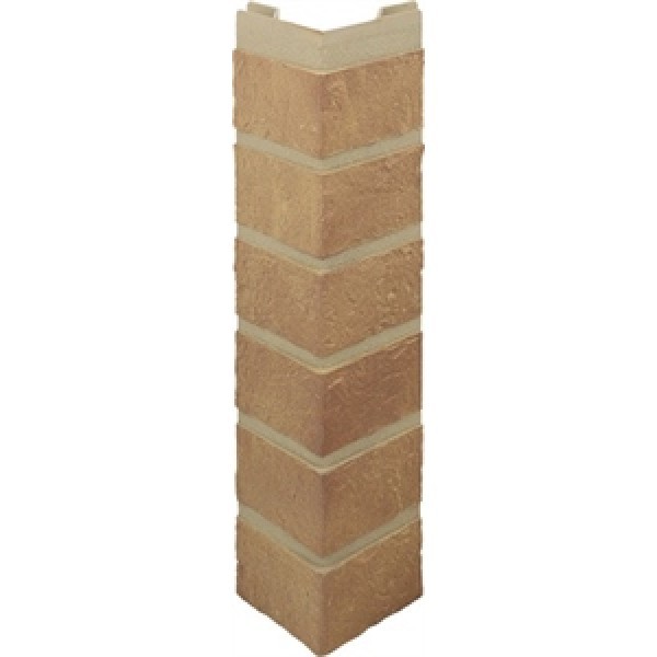 Наружный угол кирпич (бежевый), 0,47 х 0,1м купить в Электростале