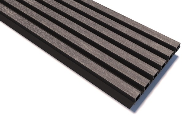 Реечные панели WOODVEX Lines Ultra Smoke gray купить в Электростале