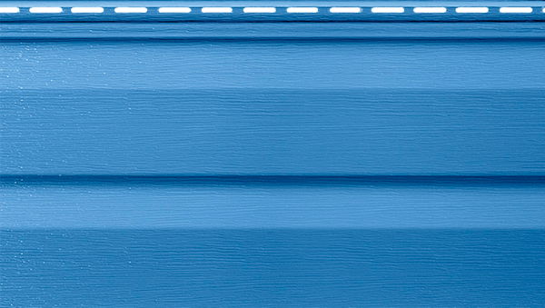 Виниловый сайдинг Канада плюс премиум, синий купить в Электростале