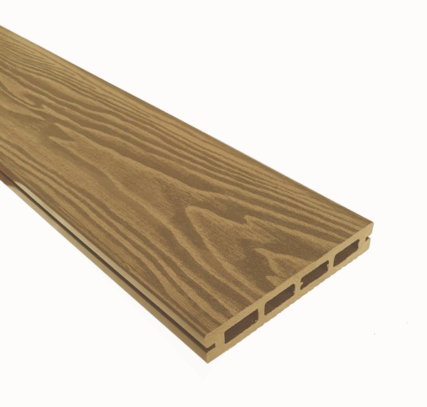 Террасная доска из ДПК Terrapol Смарт 3D Пустотелая с пазом Дуб Севилья купить в Электростале