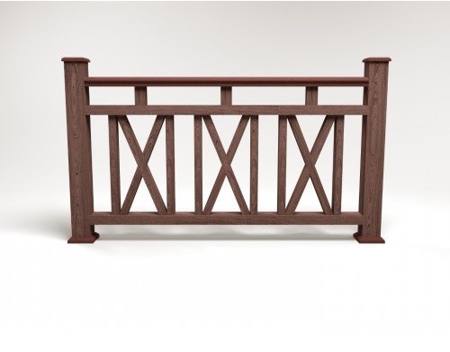 Ограждение из ДПК FG3 шоколад купить в Электростале