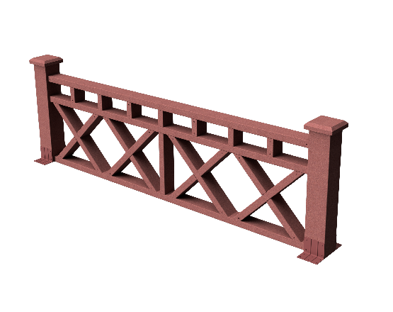 Ограждения декоративное ДПК GRINDERDECO Бэйли мербау. купить в Электростале