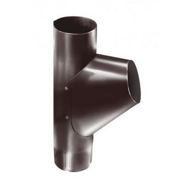 Водосток Grand Line 150x100 – Тройник RAL 8017 купить в Электростале