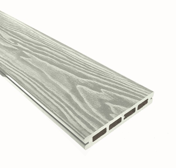 Террасная доска из ДПК Terrapol Смарт 3D Пустотелая с пазом Дуб беленый купить в Электростале