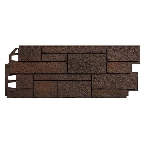 Фасадные панели ТЕХНОНИКОЛЬ Песчаник Тёмно-коричневый купить в Электростале