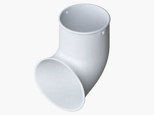 Водосток Альта-Профиль ПВХ – Слив трубы (белый) купить в Электростале