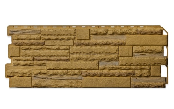 Фасадная панель Цокольный сайдинг Альта профиль Скалистый камень Альпы Комби купить в Электростале