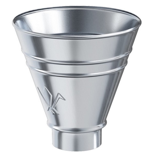 Водосток Aquasistem, Система 150/100 - Воронка водосборная круглая оцинковка купить в Электростале