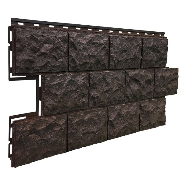 Фасайдинг Серия «Доломит» Тёмно Коричневый купить в Электростале