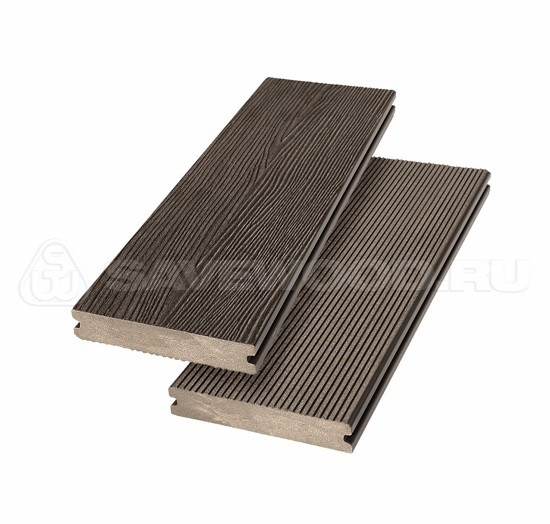 Террасная доска SW Abies (R) - радиальный распил Темно-коричневый купить в Электростале